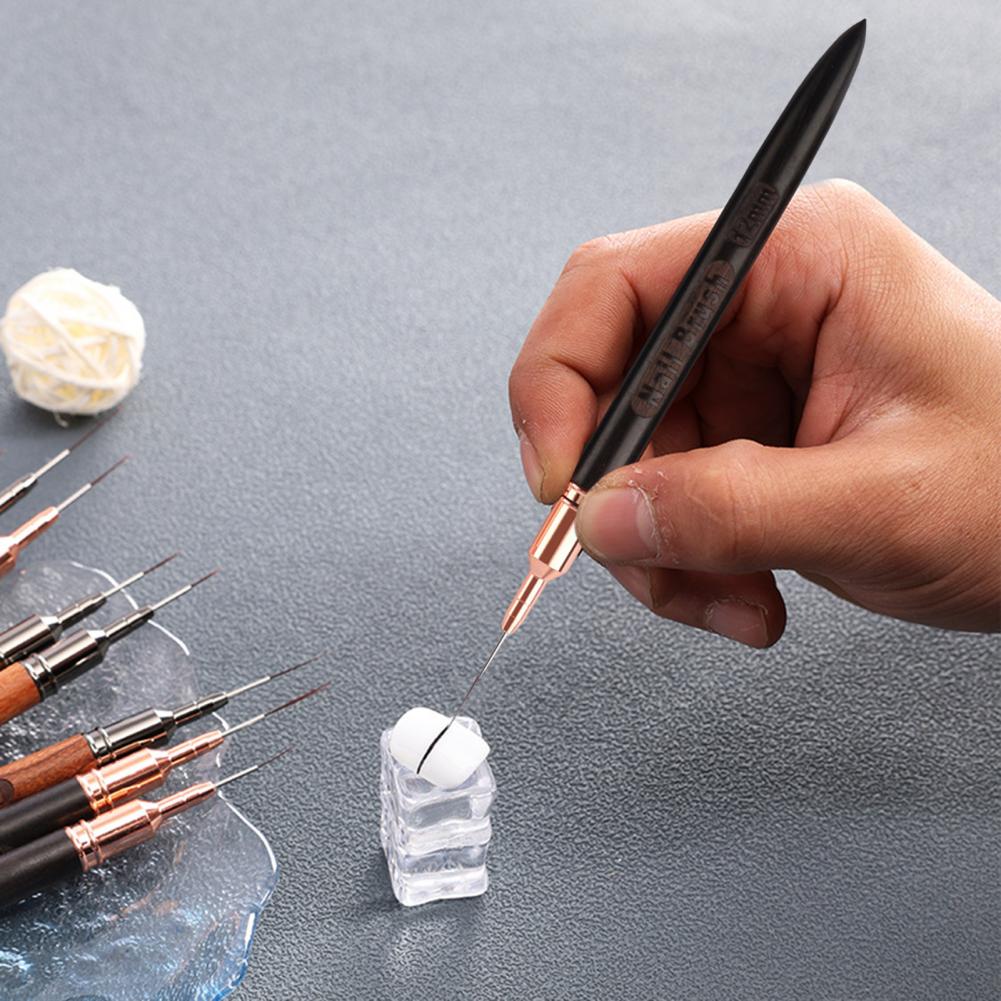 Detailing Brush Set - Набор кистей для маникюра с ультратонким
