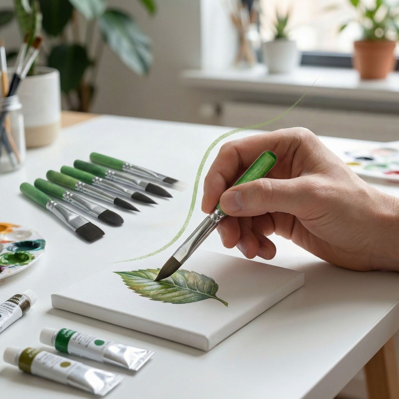 Набор из 6 мини-кистей для рис – обзор и цена Detailing Brush Set