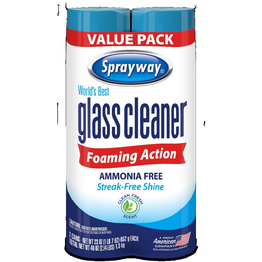 Пенящийся аэрозольный спрей дл – обзор и цена Glass Cleaner Streak