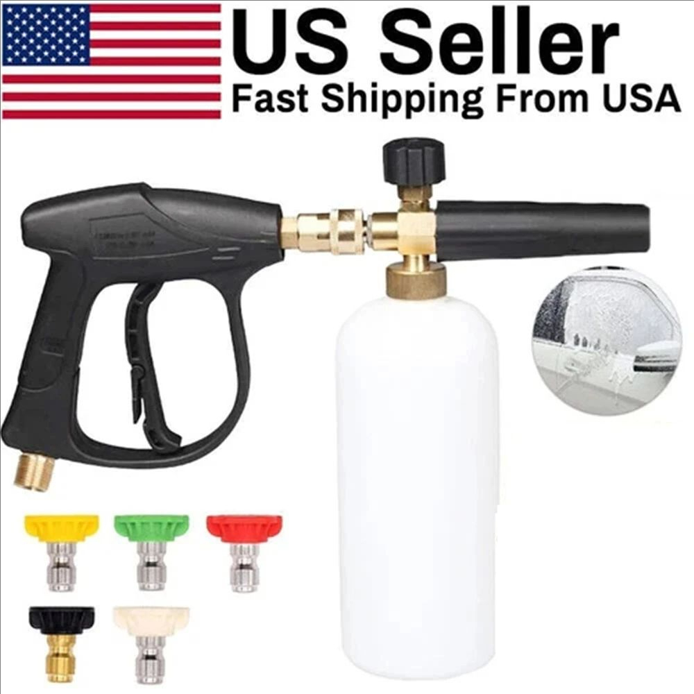 Пистолет для мойки высокого да – обзор и цена Pressure Washer Foam Gun