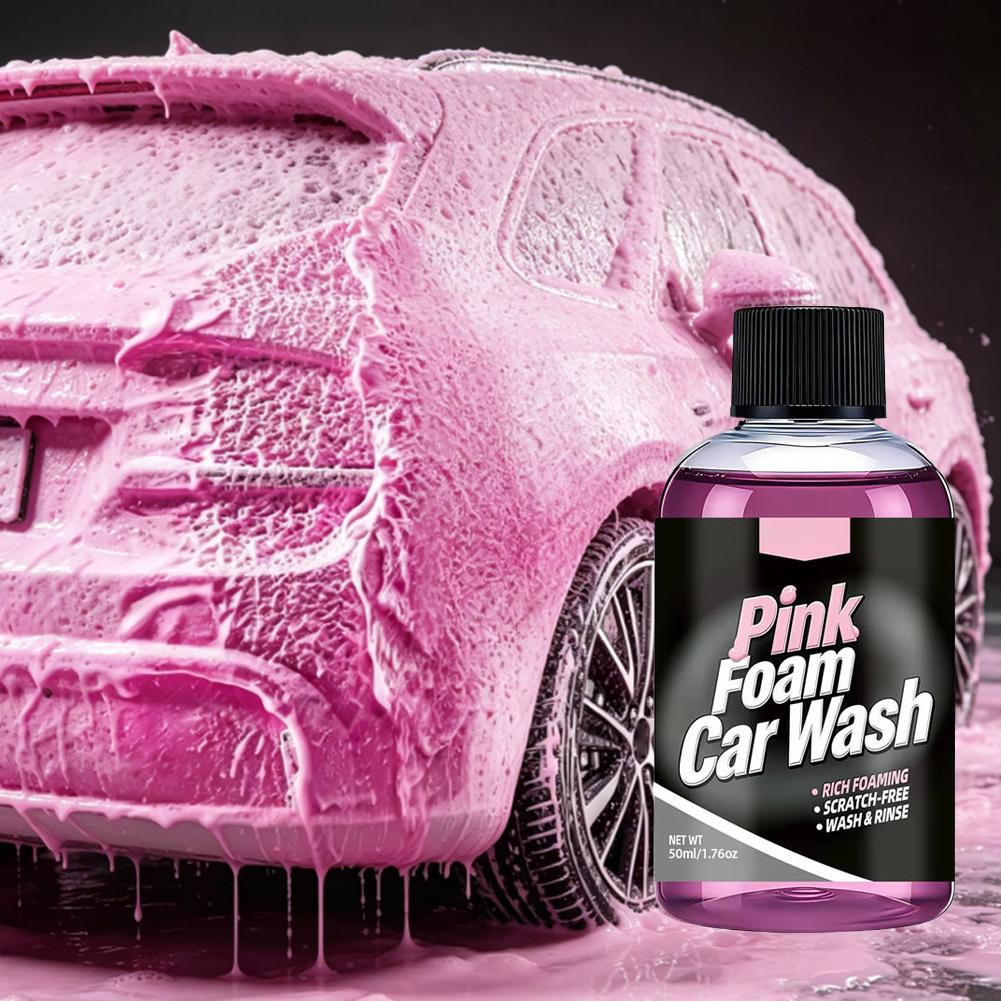 Розовое пенное мыло для мойки  – обзор и цена Foam Cannon Car Wash