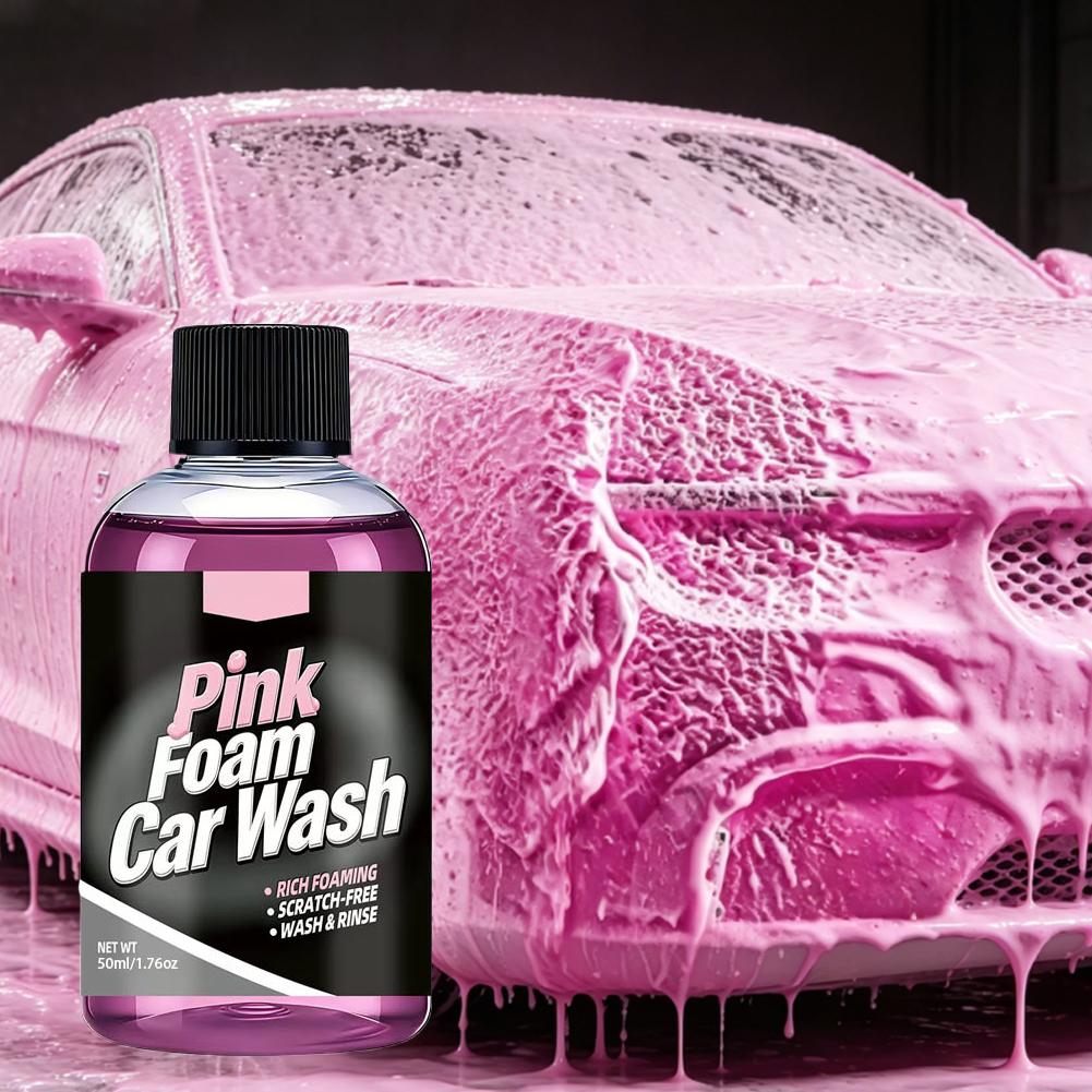 Розовое пенное мыло для мойки  – обзор и цена Foam Cannon Car Wash
