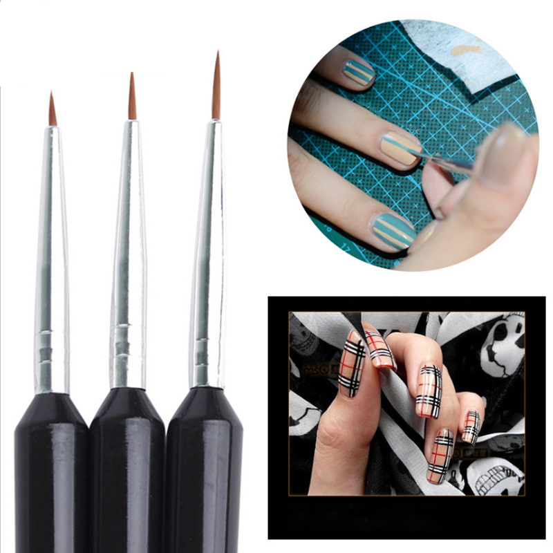 Набор из 3 ультратонких кистей – обзор и цена Detailing Brush Set