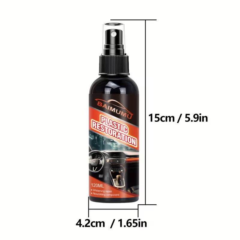 Спрей для восстановления пласт – обзор и цена Trim Restorer Plastic