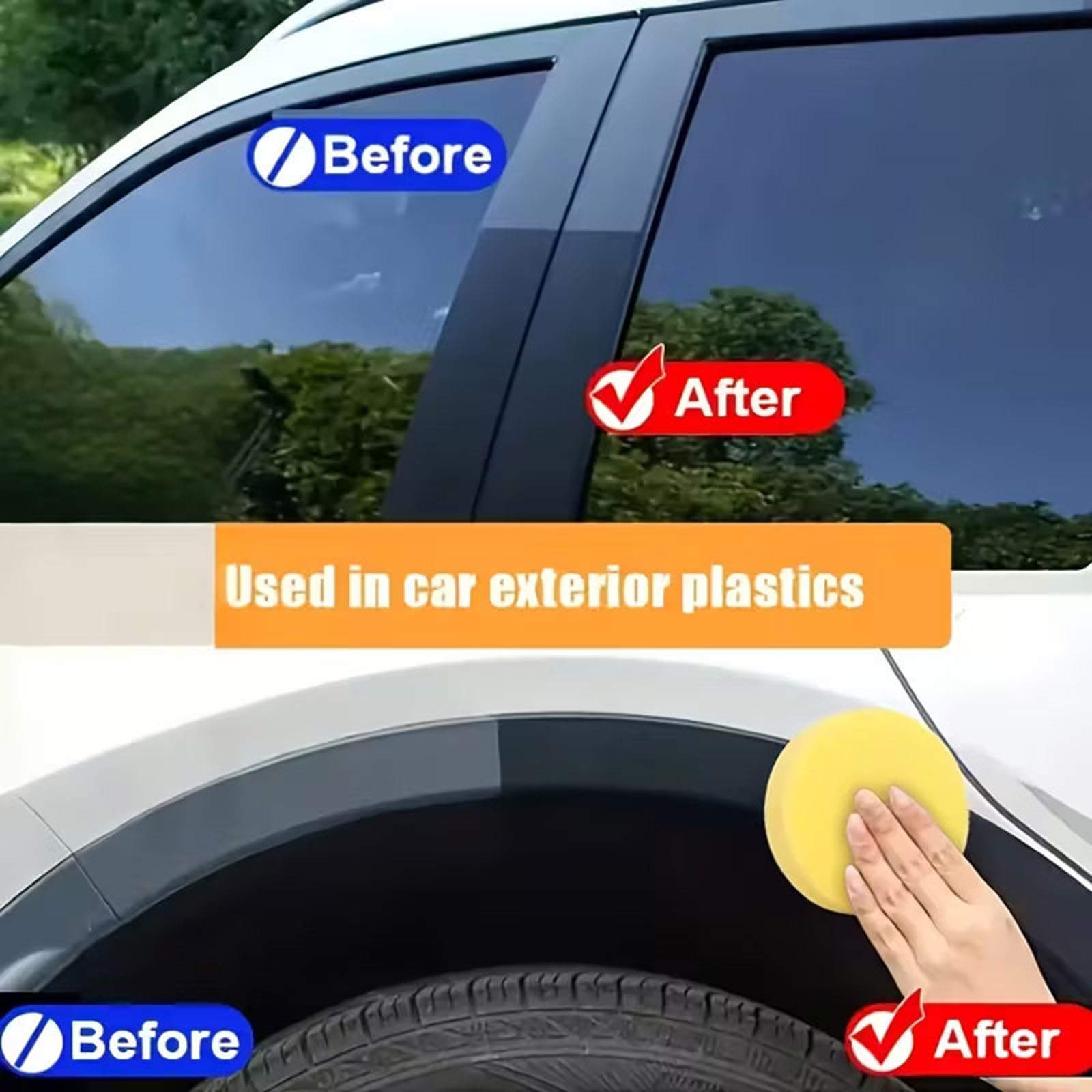 Защитное покрытие для шин от У – обзор и цена Trim Restorer Plastic