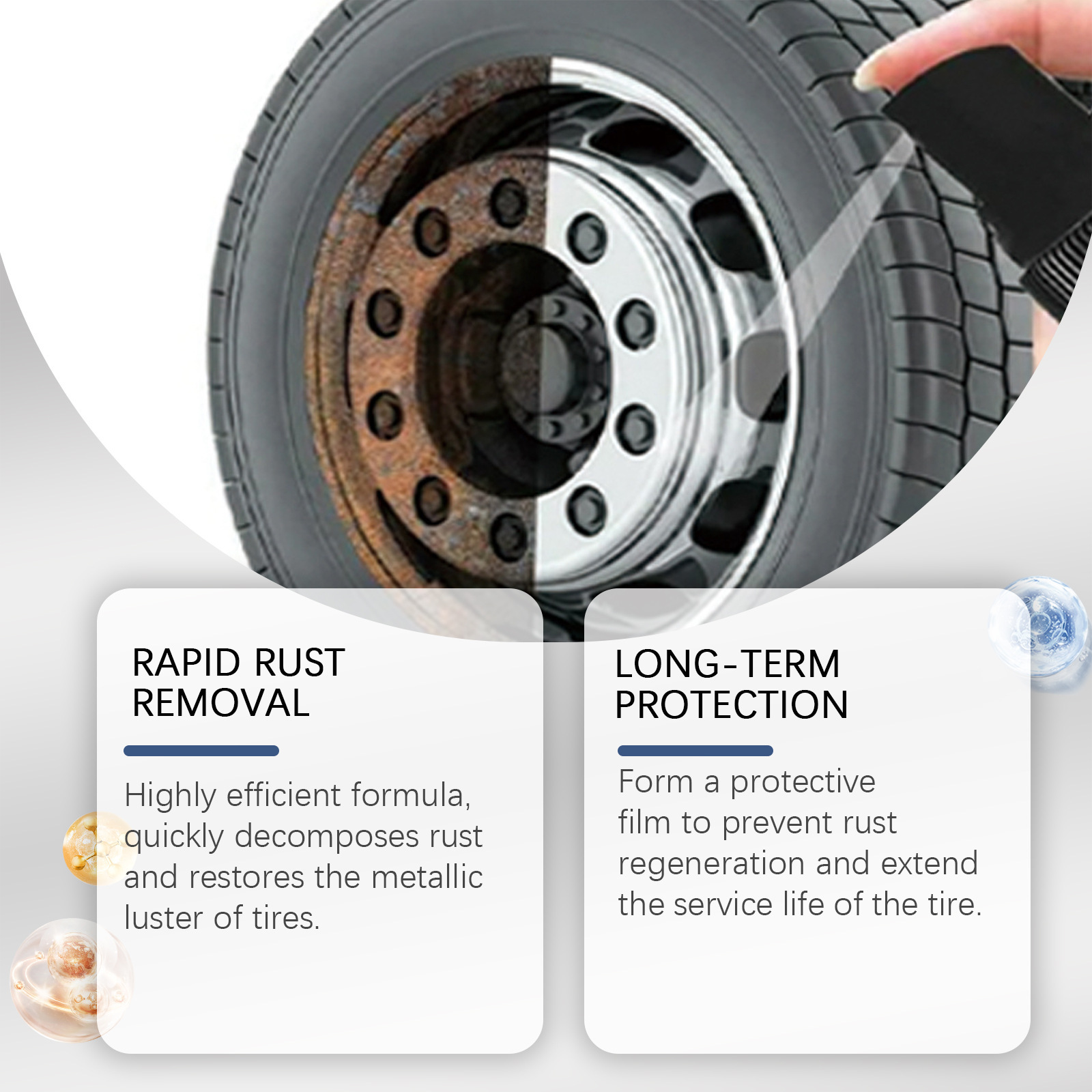 Спрей для удаления ржавчины с  – обзор и цена Wheel Cleaner Alloy